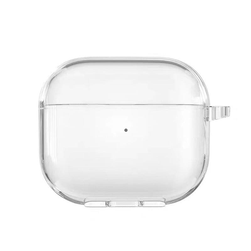 Compatible Apple Protective Case Bluetooth Headphone Case AirPods 1st Gen 2nd Gen Pro 3rd Gen Ultra-Thin Transparent with Lanyard Hole