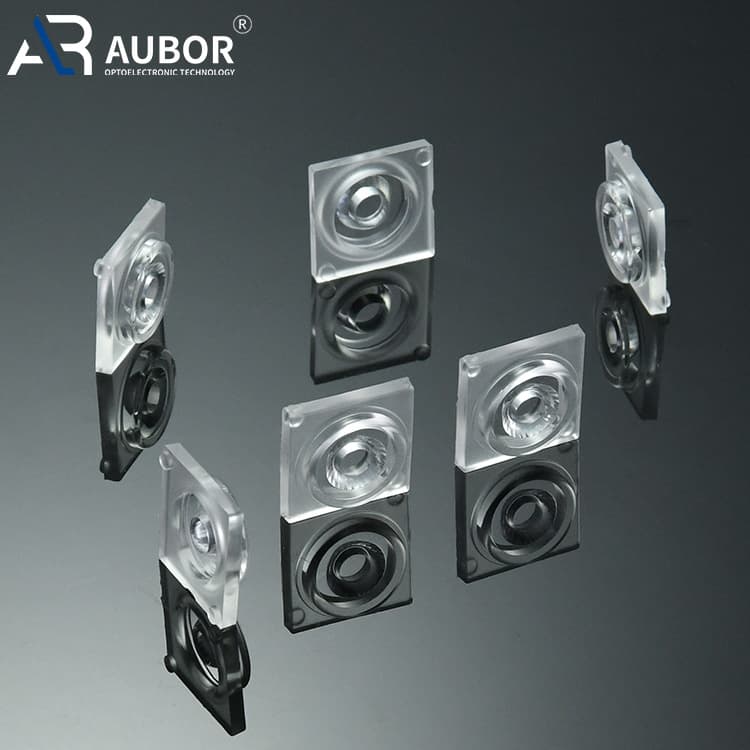 Dedicated high and low temperature resistant optical element for precise ranging in automotive silicone UV lens lidar for autonomous driving