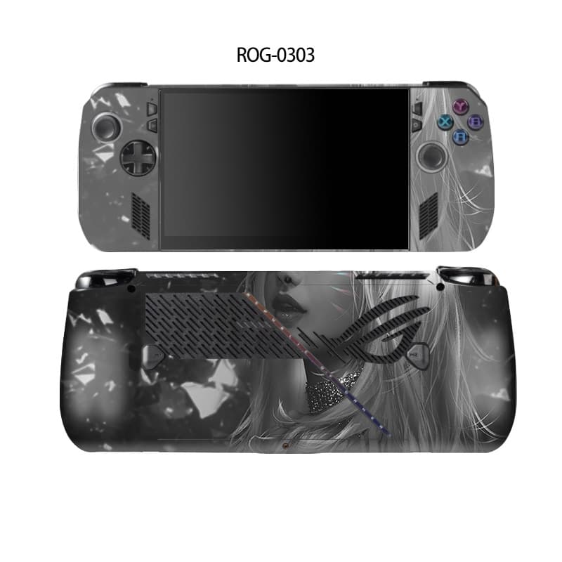 Sticker for ROG ALLY X Gaming Console, ASUS Handheld Accessory Protective Skin, Colorful Anime Decal
