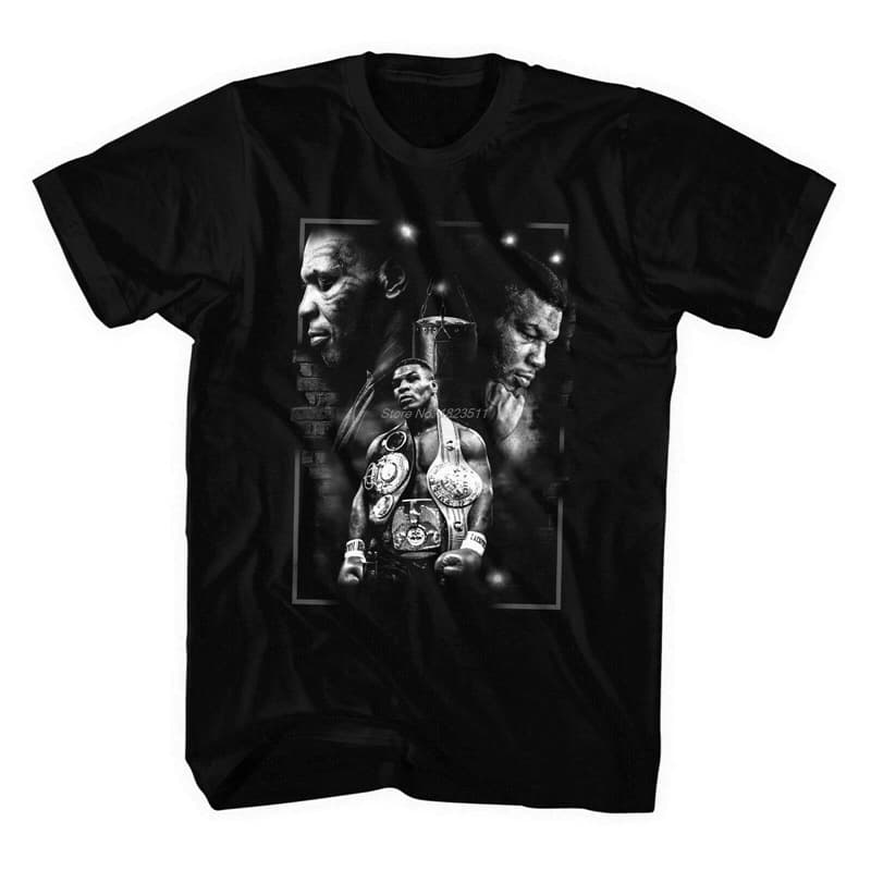 European Size T-Shirt Iron Mike Fight Club Boxing Legend Mike Tyson Boxing