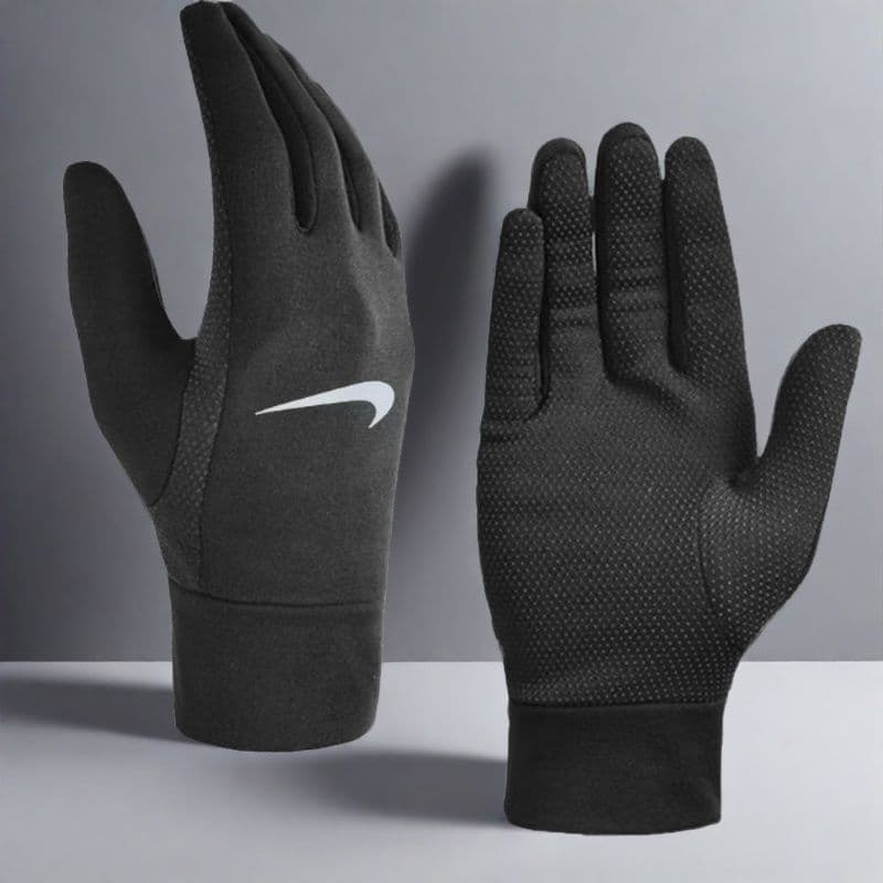 Winter Cycling Gloves for Men, Touchscreen Compatible, Thermal, Fleece-Lined, Thickened, Ins Style for Students