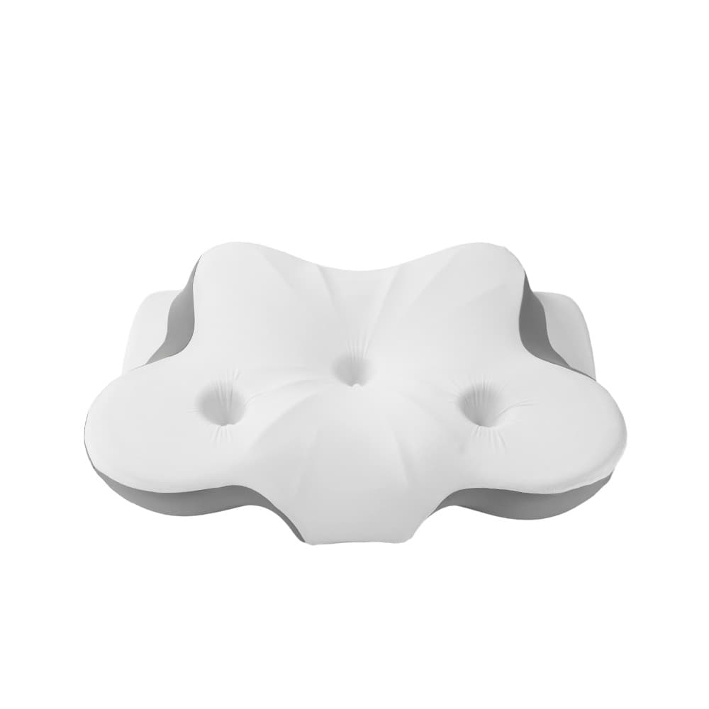 Rebound Memory Foam Butterfly Pillow, Class A Non-Collapsing, Butterfly Shape for Sleep Aid, Home Use Side Sleeping, Spinal Traction Neck Pillow