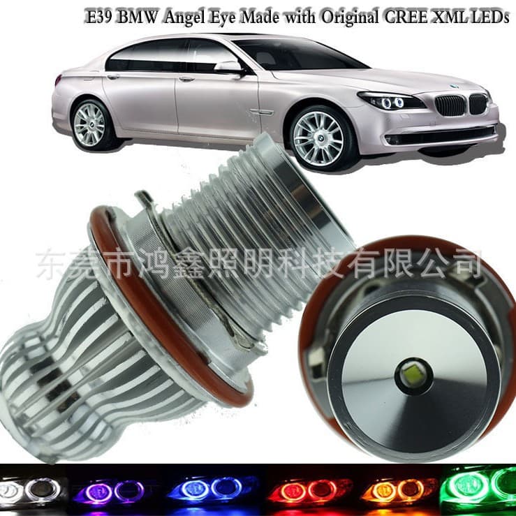 Factory Direct LED Car Light E39-10W E60 LCI E90 H8 CREE/T6 for BMW Angel Eyes