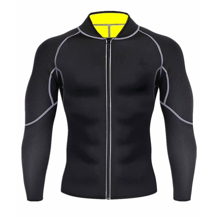 Amazon Shaper Belly Tight Waist Long Sleeve Vest Neoprene Shaper Outdoor Running Sports Explosive Sweatshirt