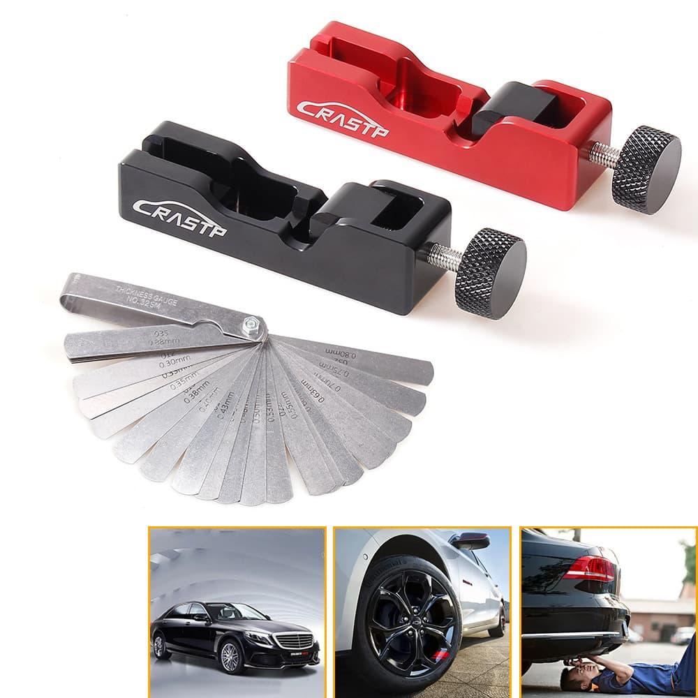 Cross-border car modification supplies spark plug gap adjustment tool holder feeler gauge suitable for various spark plugs