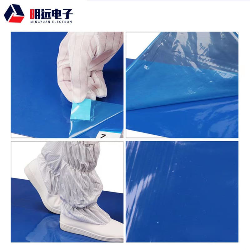 Clean Sticky Dust Mat Supplier, Disposable Shoe Sole Dust Removal Mat for Factories and Labs