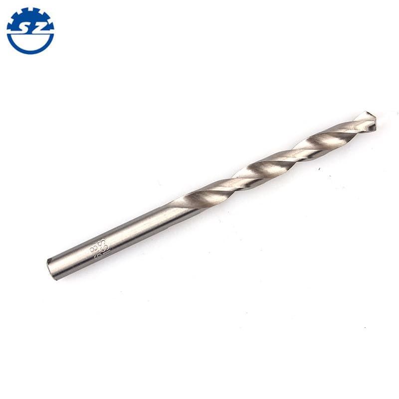 High-Speed Steel Straight Shank Twist Drill Bits for Iron, Aluminum, Wood, Plastic, Metal, 4241 Clean Edge White Drill Wholesale Hole Opener