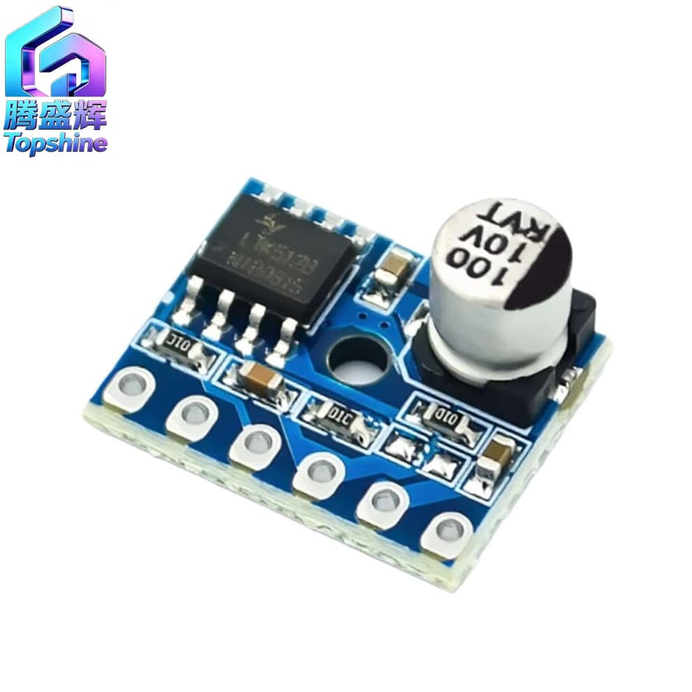 5128 Amplifier Module Class AB Class D Digital Amplifier Module 5W Mono Audio Amplifier Module
