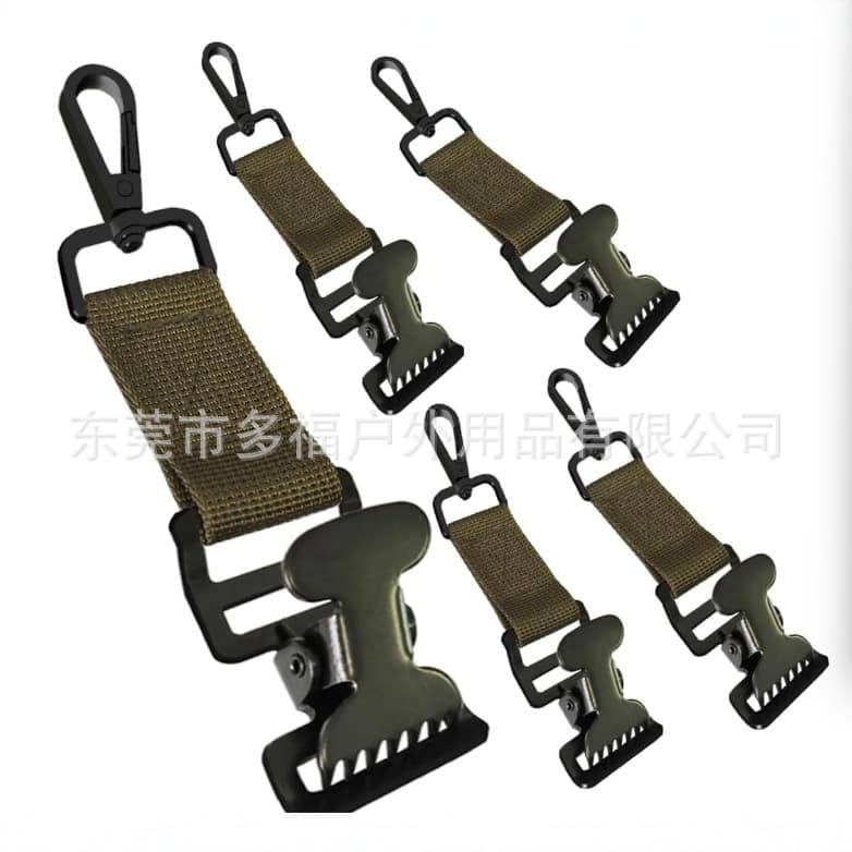 Wholesale various fireman glove clips heat-resistant firefighting gloves with work glove clip holder metal crocodile glove clips
