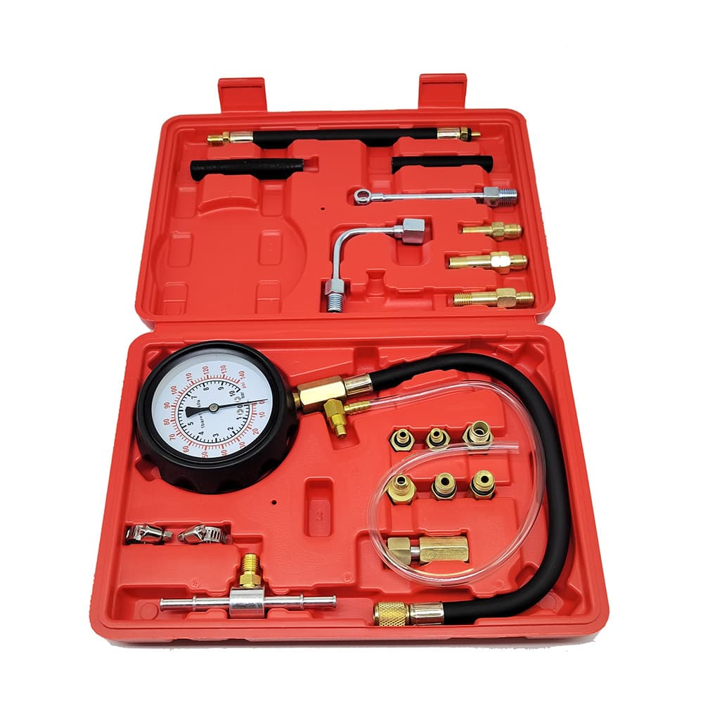 TU-114 Fuel Pressure Gauge Automotive Fuel Tester Fuel Injection Pressure Gauge High Pressure Injector Nozzle