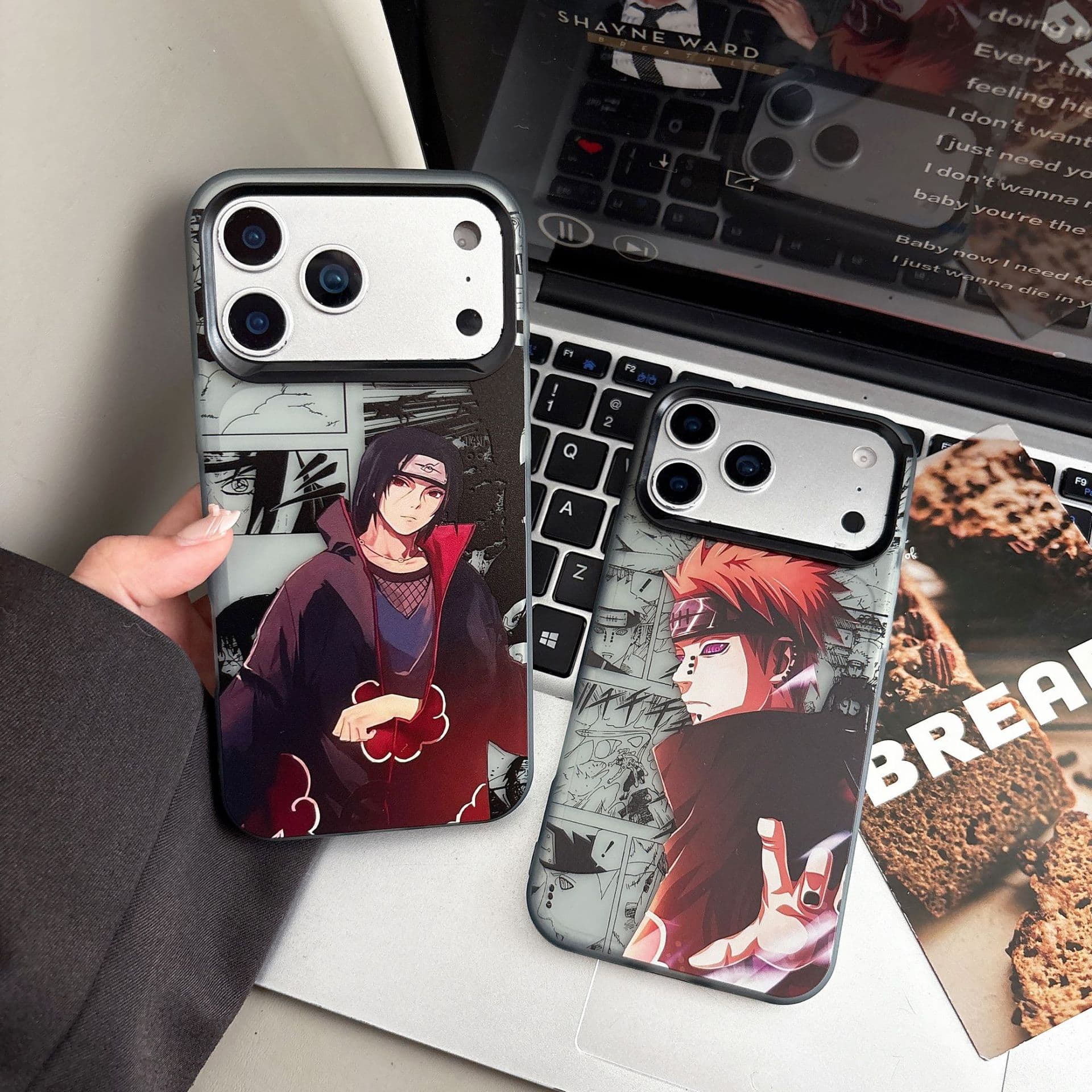 Compatible with Naruto Sasuke iPhone 17 PRO MAX Phone Case Apple 12/11 Anime 15Pro Soft 7 Cross