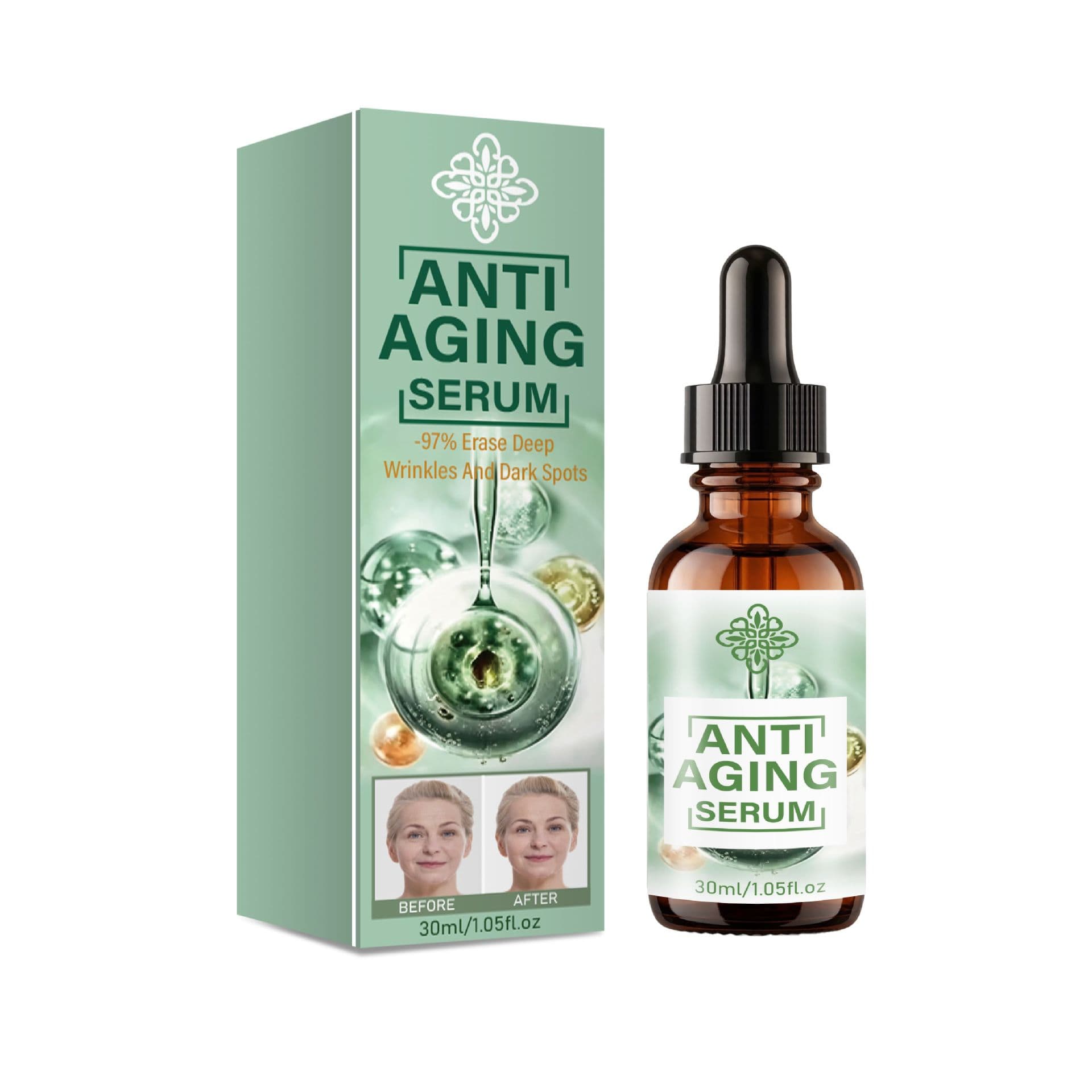 Anti-Aging Serum SON092, Facial Skin Care, Moisturizing, Nourishing, Softening, 30ml/Bottle