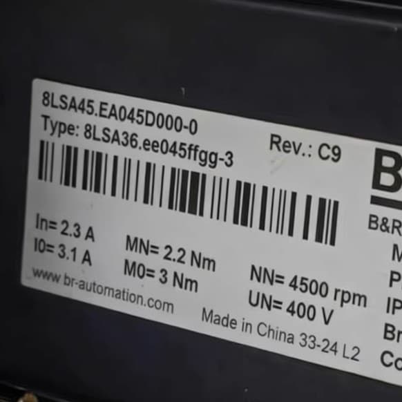 8LSA45.EA045D000-0 B&R motor, brand new original genuine with one-year warranty, price negotiable.
