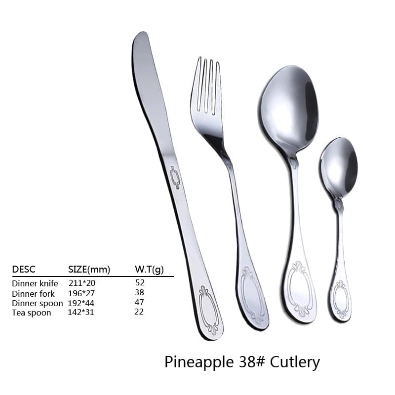 Factory produce stainless steel spoons, forks, and knives in bulk