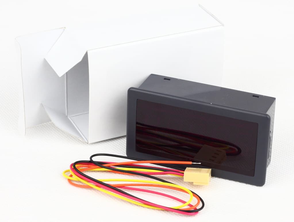 5166FR frequency tachometer digital display with Hall sensor 5V voltage measurement