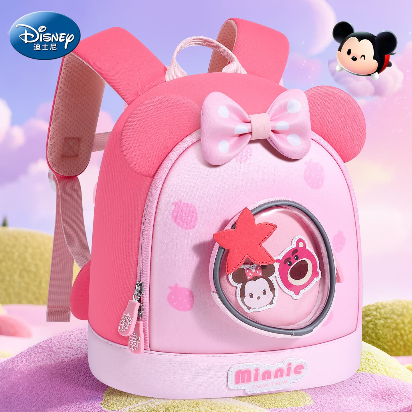 Disney Kindergarten School Bag Girls 2025 New Girl Baby Small Class Children Light Backpack 3 Years Old Enrollment 6