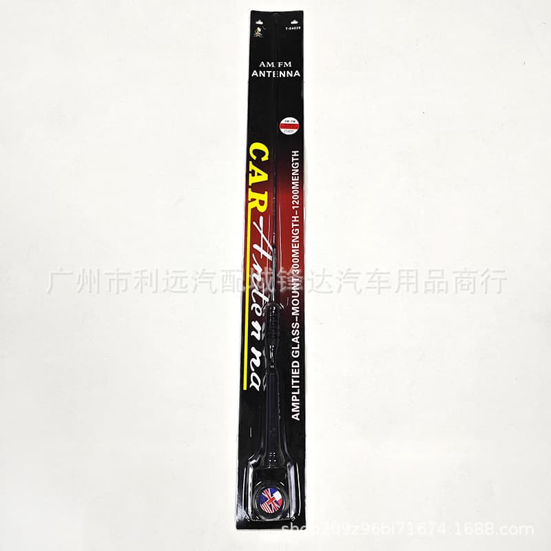 Car Decorative Antenna Clamp Edge Static Antenna Modified Hood Trunk Universal Antenna Rod T-04039