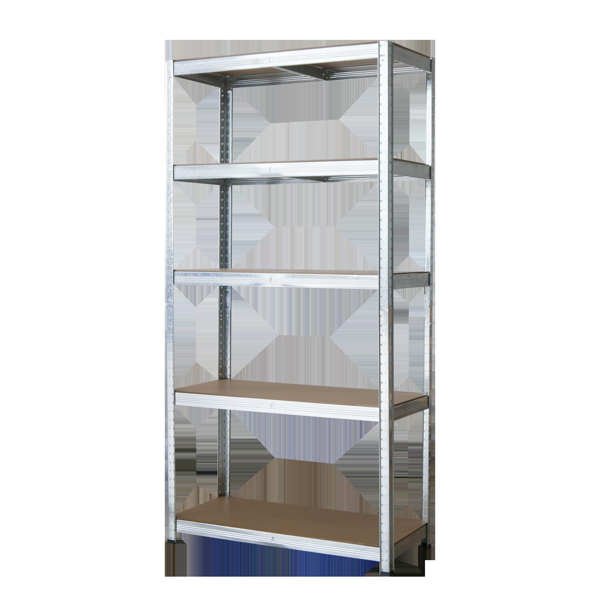Multi-Purpose High-Quality Galvanized Shelf for Supermarket Warehouse Storage Metal Shelving