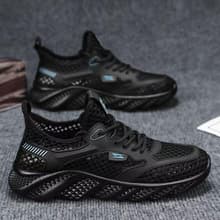 Men's shoes 2025 new breathable mesh shoes summer popular mesh casual shoes soft sole non-slip wading air-conditioned shoes