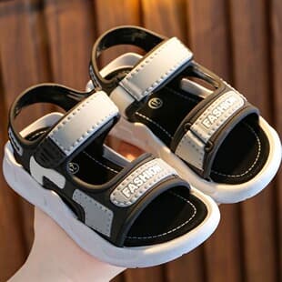 Children's Boys Sandals 2026 New Summer Soft Sole Non-Slip for Toddlers Kids Students Baby Beach Shoes