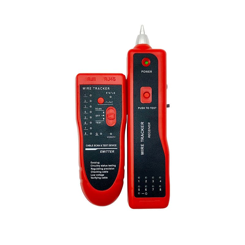 Multifunctional Network Cable Tester Wire Tracker POE Overvoltage Protection High Precision Portable