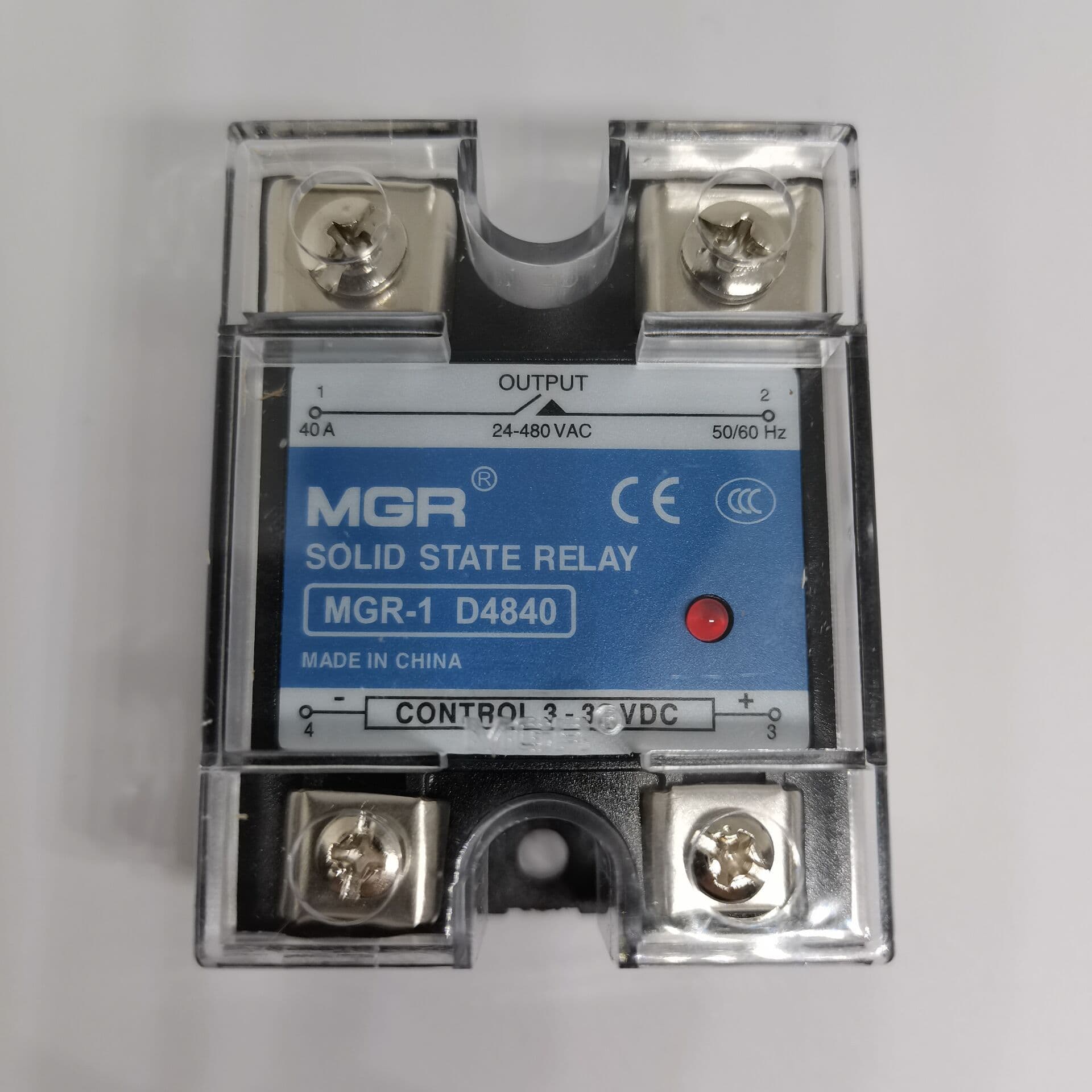 MGR-1 D4840 Solid State Relay 40A DC-AC 40A Relay