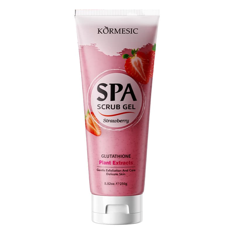 KORMESIC All-English Packaging Fruit Body Scrub Series for Export and Cross-Border Wholesale