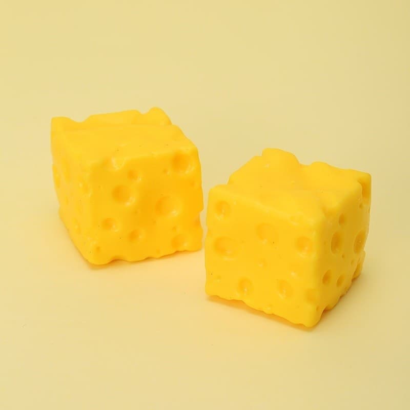 Creative fluid cube cheese pinch music simulation slow rebound decompression vent toy manufacturer wholesale decompression toys