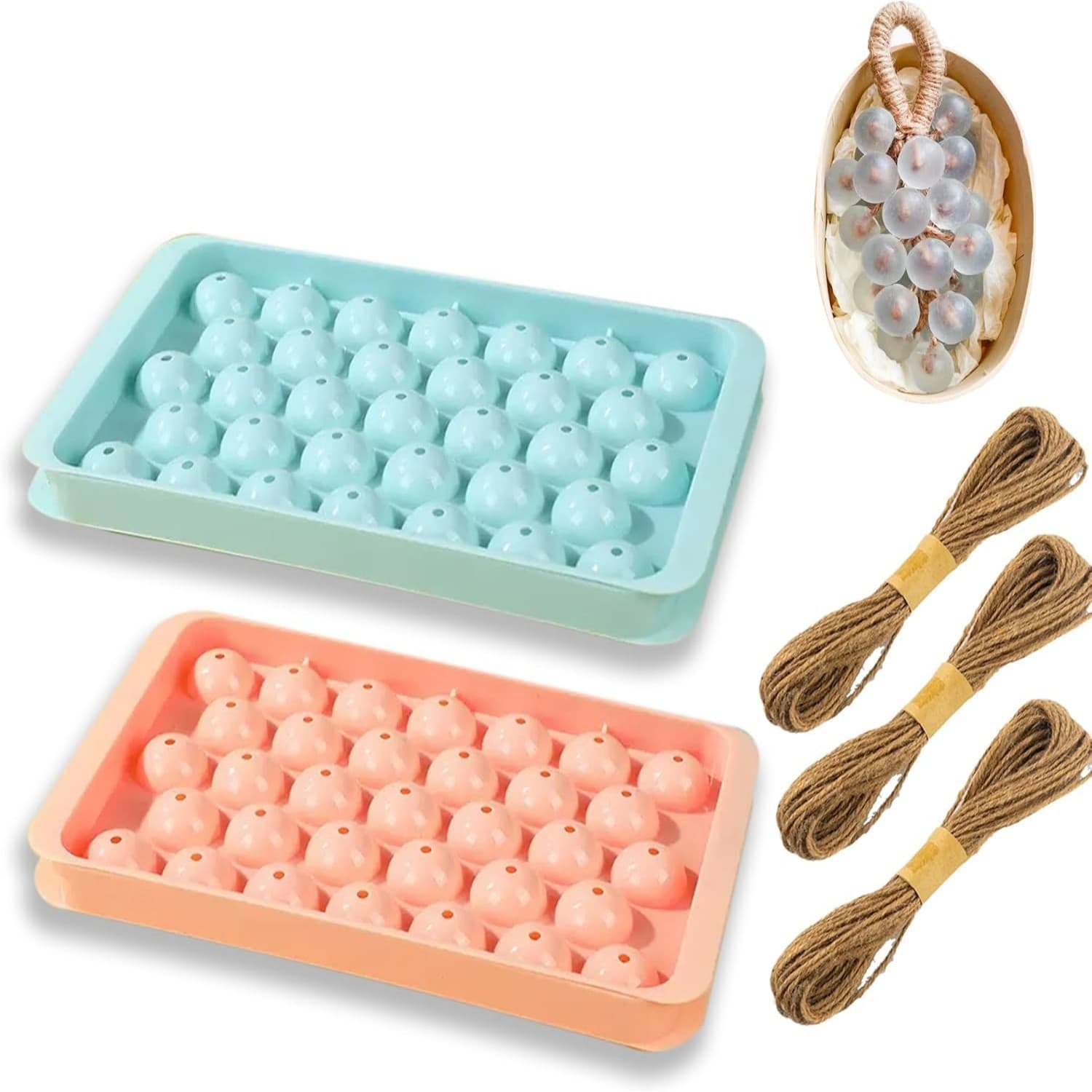 DIY Soap Making Kit Grape Soap Mold Exquisite Soap Mold Gift (Soap Not Included)
