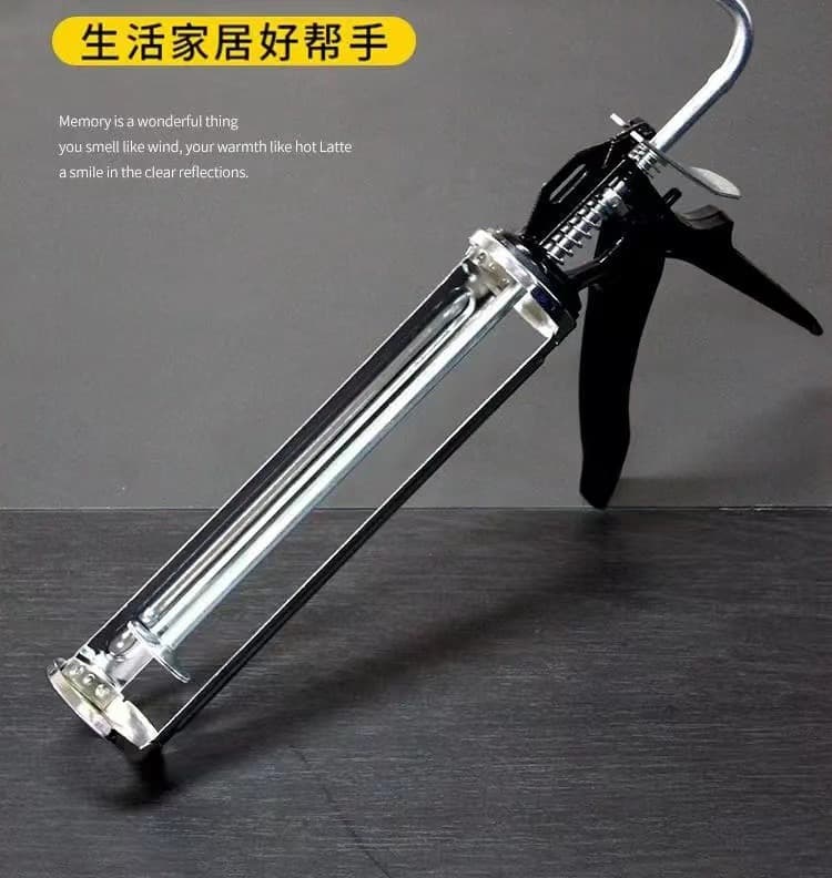 Factory direct supply of 360-degree rotating glass glue gun, labor-saving caulking, semi-circular glue application, pressing, hard glue gun, and grout sealing tool.