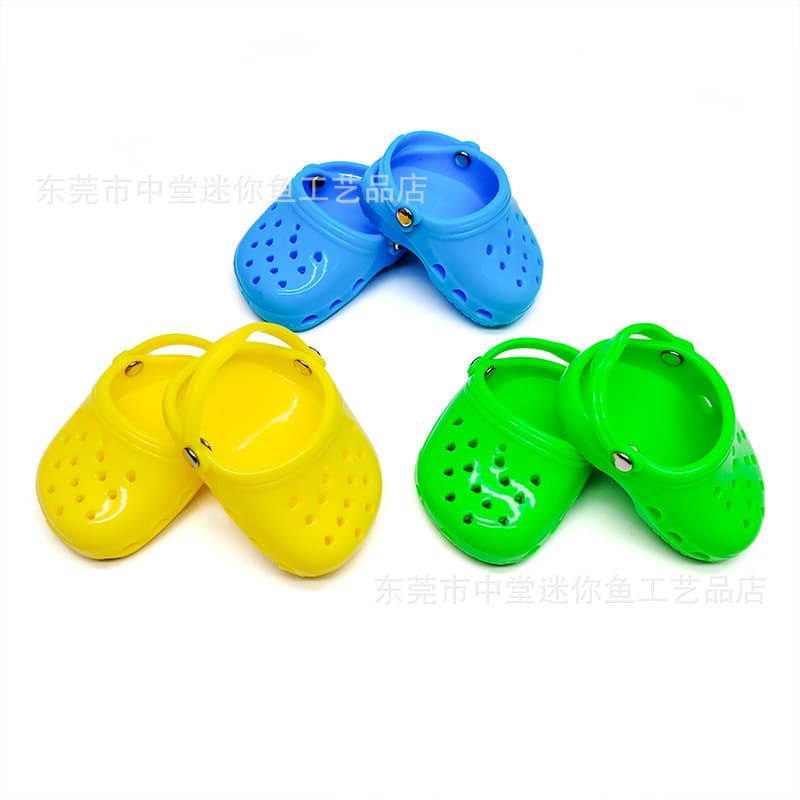 Pet Cat Dog Doll Crocs 18-inch Cotton Doll Outdoor Beach Shoes Cross-border Bestseller BJD Accessories