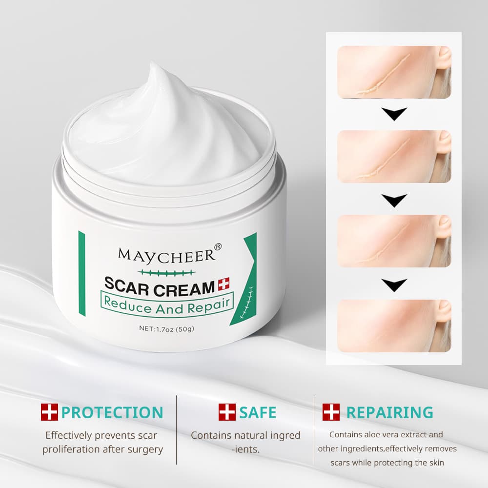 MAYCHEER scar cream postoperative lightening scar skin ointment cross-border Europe, America and the Middle East foreign trade in English