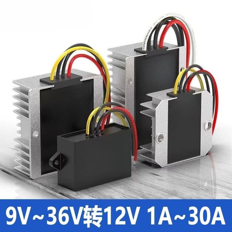 9V-36V to 12V power converter 12V to 12V automotive 12V voltage regulator 12V to 12V voltage stabilizing module