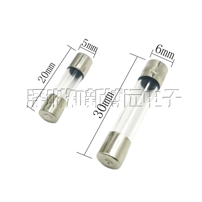 Glass fuse tube 5*20/6*30 250V F0.5A 1A 2A 3A 4A 5A 6A 10A 12A Current limiting fuse