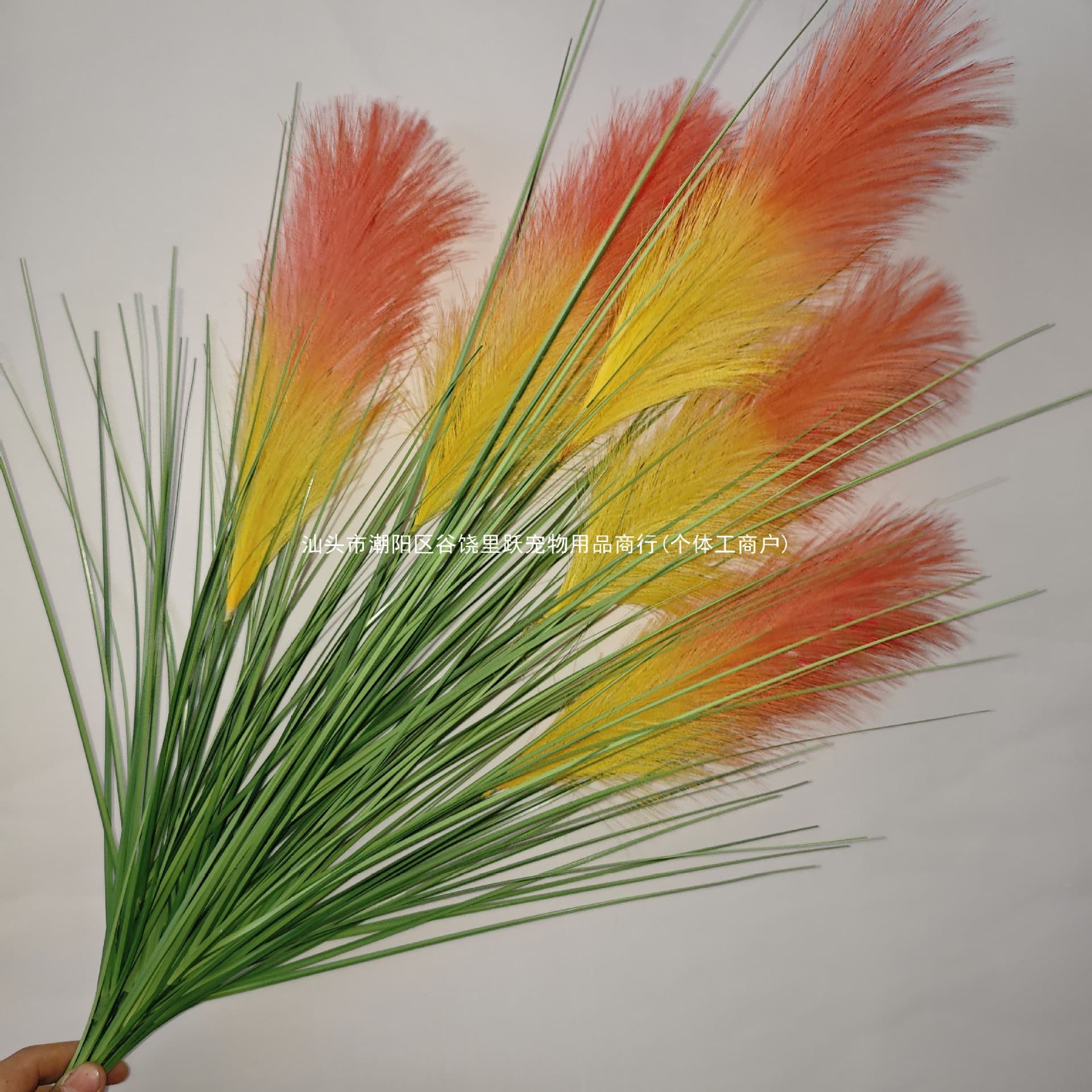 New Style Simulated Reed Potted Plant Dried Flowers Artificial Flowers Five Grains Prop Foxtail Aquatic Decoration Floor Green Pet