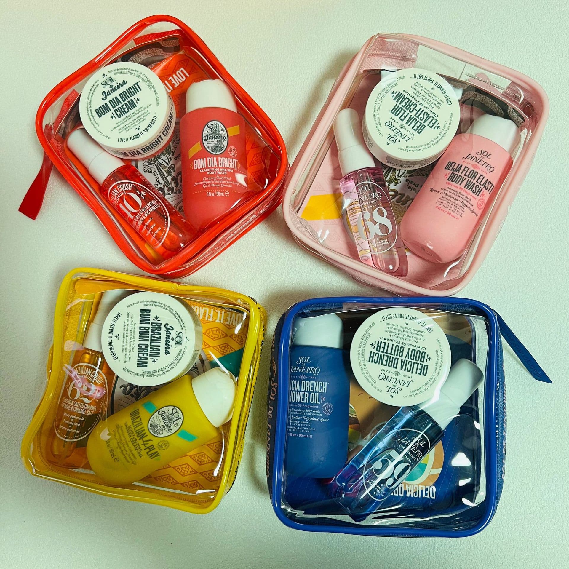 Cross-border exclusive Sol de Janeiro Rio Summer Brazilian Perfume Body Lotion Shower Gel Travel Set Wholesale
