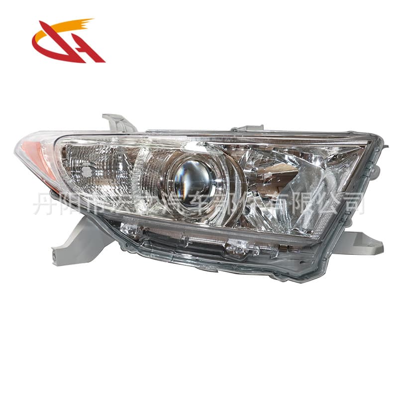 For 2012 2013 2014 Toyota Highlander US Version Front Headlight Assembly Half Assembly