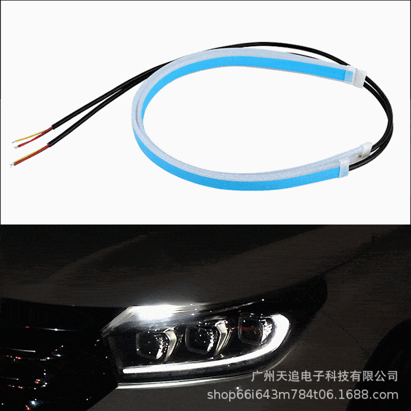 Car Accessories Daytime Running Lights LED Headlights Fog Lamp Kit For BMW E46 E90 E60 E39 E36 X5 X6 X3 X1 Mini Cooper