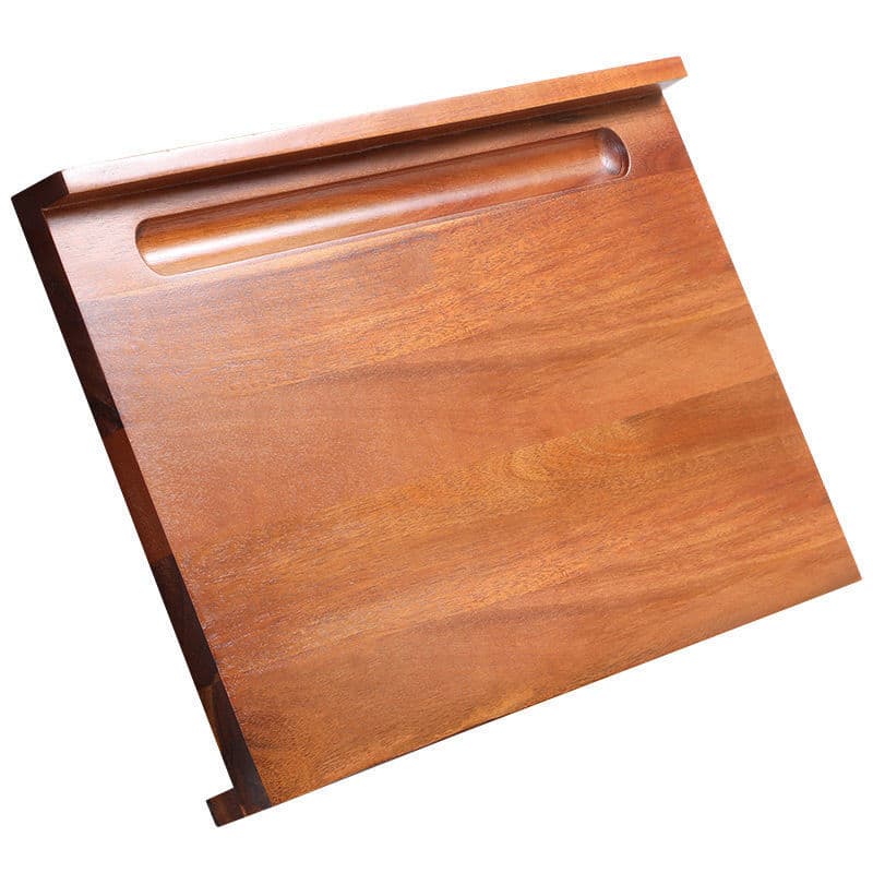 Anti-Bacterial Anti-Mold Rolling Board for Home Use, Large Solid Wood Chopping Board with Non-Stick Surface