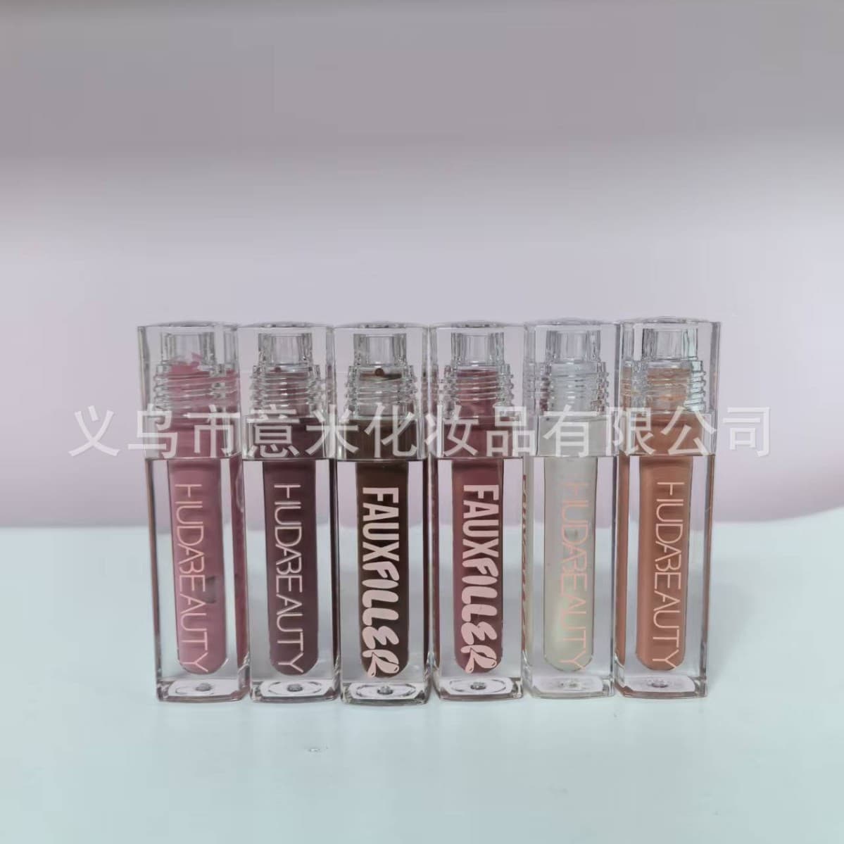 Cross-border New HUDA/BEAUTY Mirror Lip Gloss High Shine Coco/Pos/Bombshell Lip Gloss