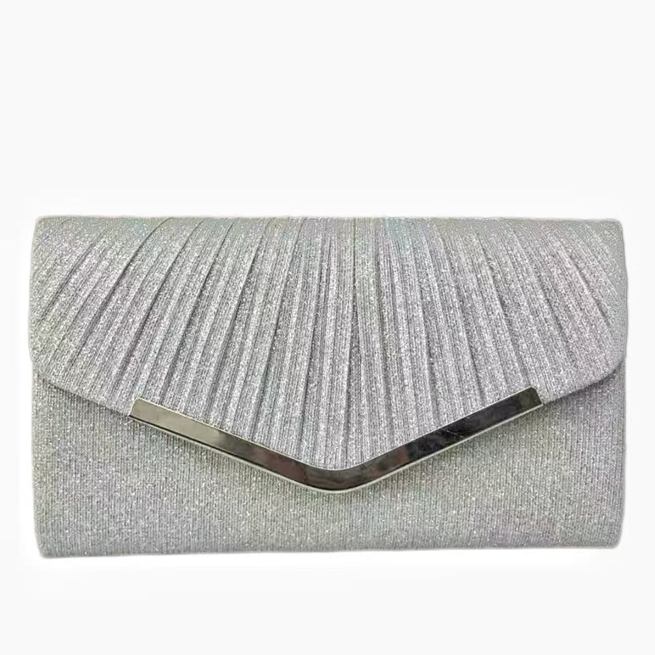 Cross-border Europe and America trade pleated envelope clutch bag evening dress handbag party bag ladies banquet bag tb bag
