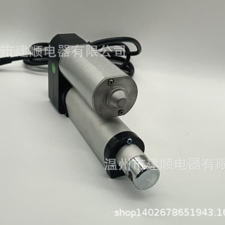 Electric Actuator 12V/24V Maximum Thrust 4000N Stroke 50mm Jianshun Electric Low Noise Worm Gear