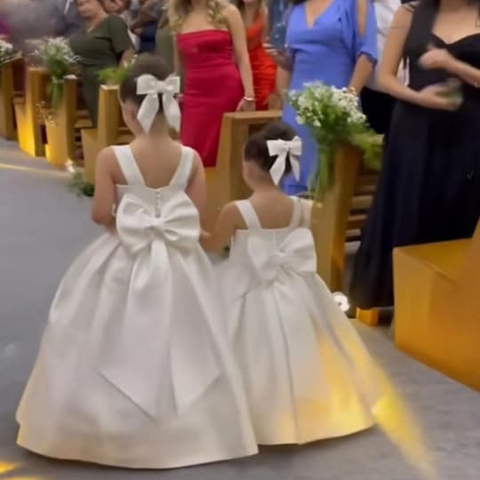 Wholesale Wedding Bridesmaid Court Princess Satin Dress Performance Ball Birthday Princess Gown Piano Performance Costume Drop Shipping