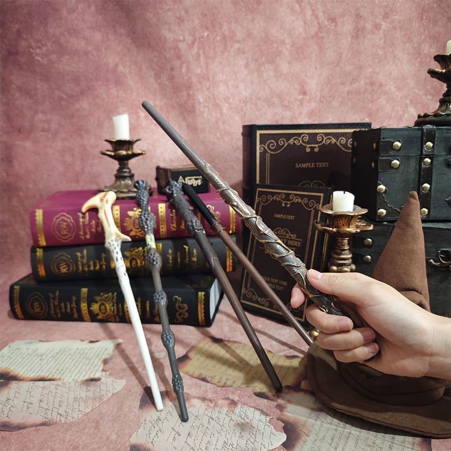 Harry Potter Magic Wand Hermione Dumbledore Malfoy Harry Magic Stick Plastic Magic Wand Cosplay Prop