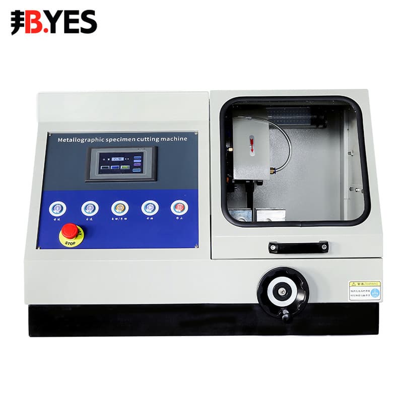 Fully Automatic Metallographic Cutting Machine QG-100Z Multi-functional Benchtop Sample Cutter with Low-Noise Waterproof Motor