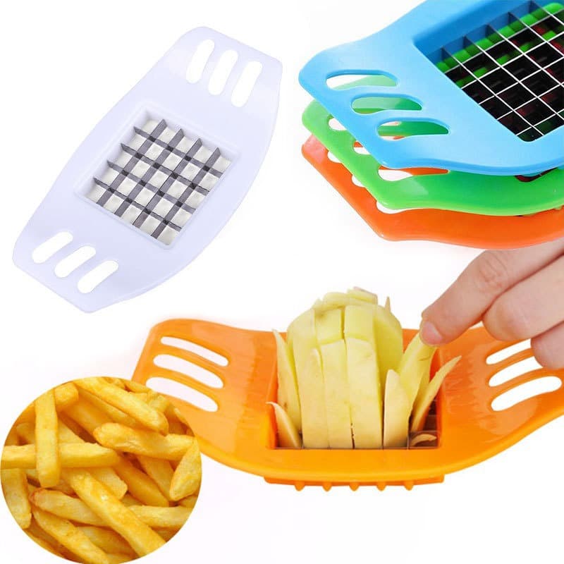 Multi-function Vegetable Cutter for Carrot, Cucumber, Potato Strips, Creative Cross-border Kitchen Tool, French Fry Cutter