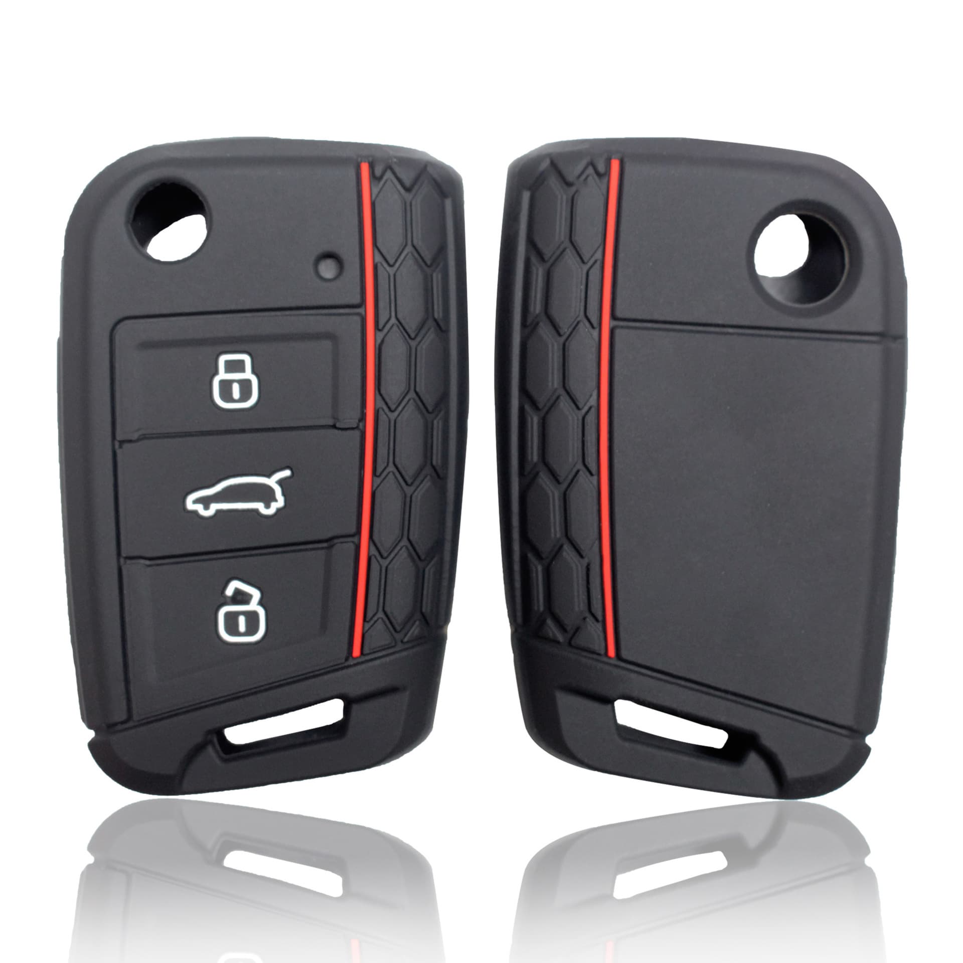 Silicone Key Case Cover for VW Golf 7, Lavida Plus, Tiguan L, Touran L, T-Roc