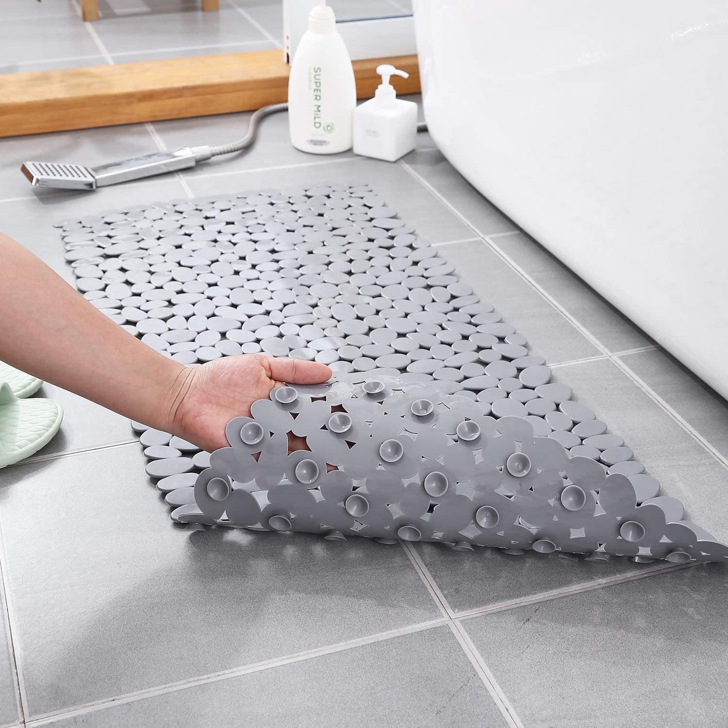 Factory Direct Wholesale Bathroom Shower Room Toilet Home Entry Floor Anti-Slip Mat