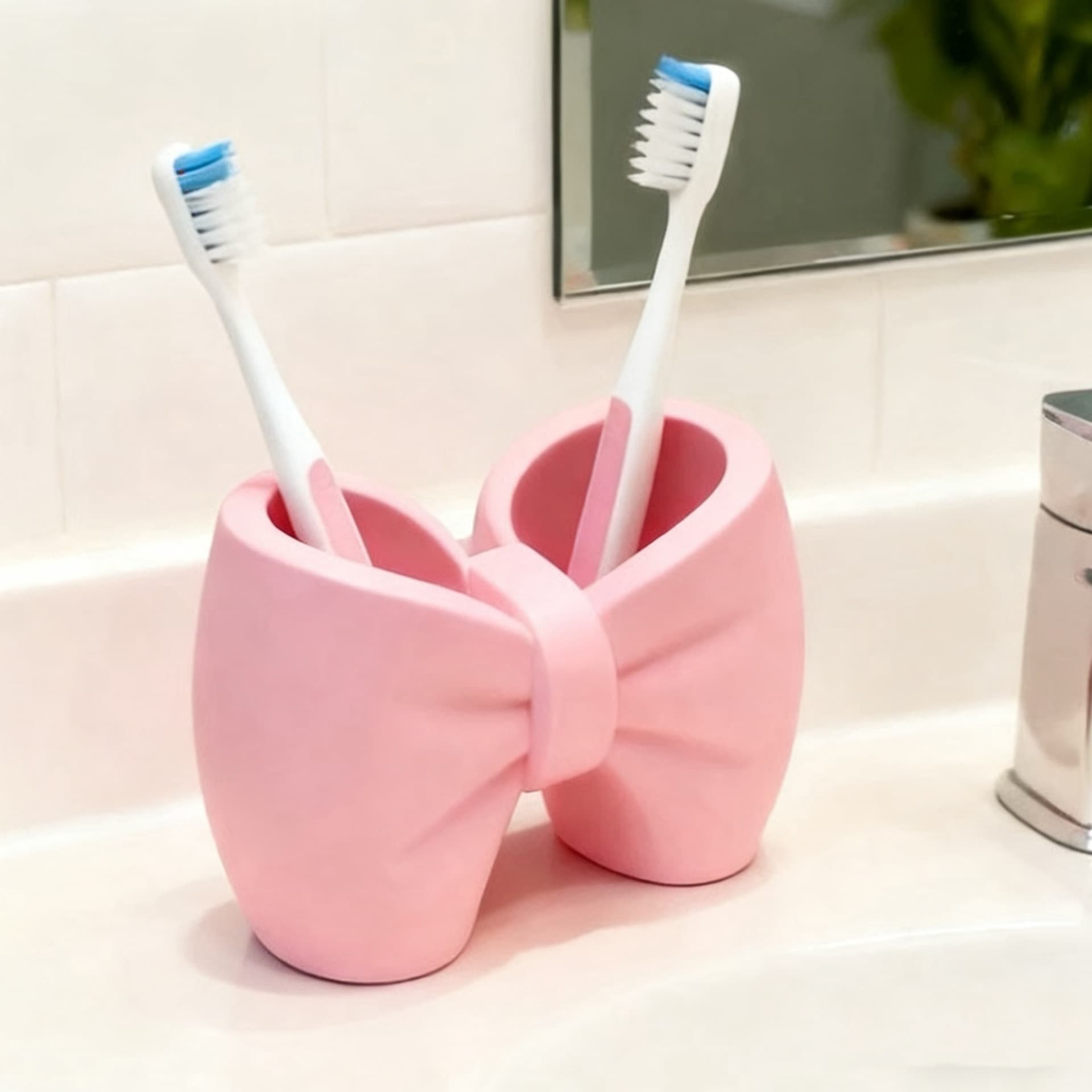 Cross-border Bowknot Toothbrush Holder / Pen Holder