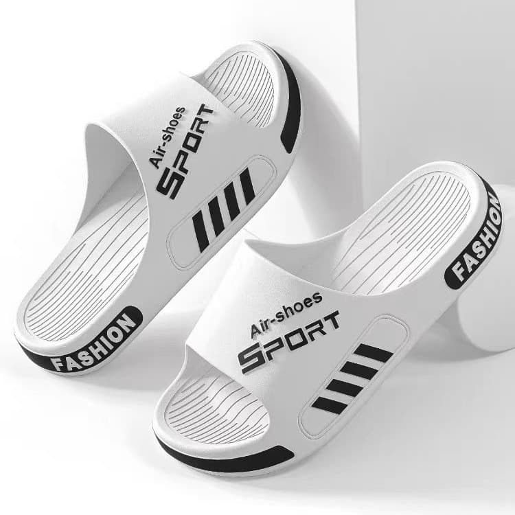 Odor-Resistant Slippers for Men Summer Large Size New Indoor Quiet Home Sandals for Women Wide Anti-Slip Sports Shoes